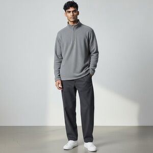 Ferruche Grey Side Pockets Sweatshirt
